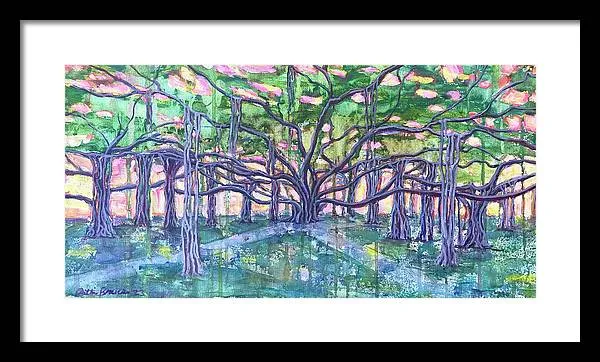 Lahaina Banyan  - Framed Print