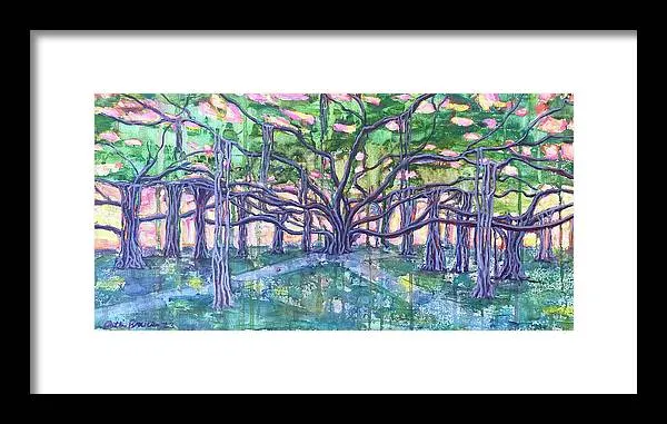 Lahaina Banyan  - Framed Print