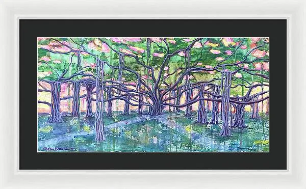 Lahaina Banyan  - Framed Print