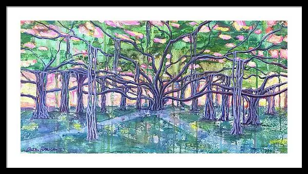 Lahaina Banyan  - Framed Print
