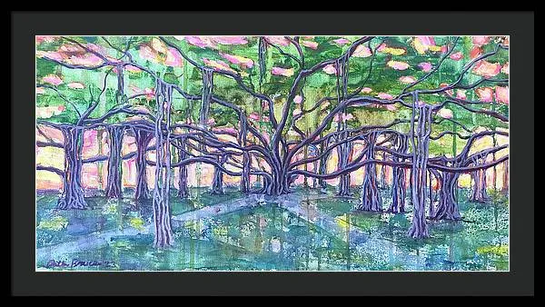 Lahaina Banyan  - Framed Print