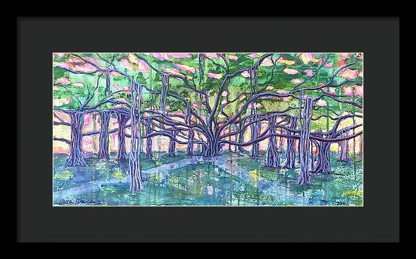 Lahaina Banyan  - Framed Print