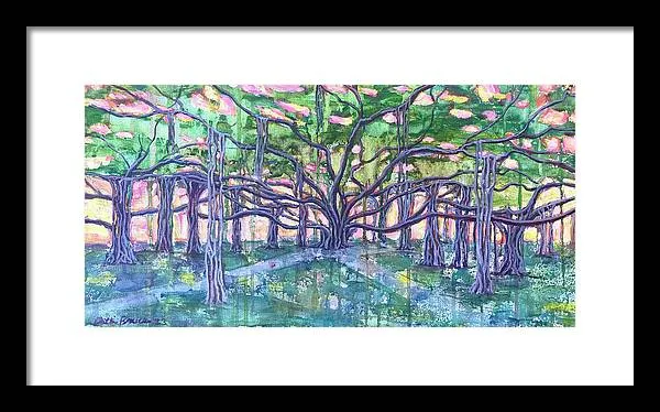 Lahaina Banyan  - Framed Print