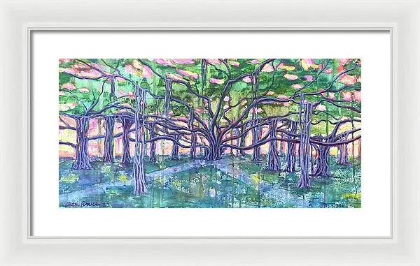 Lahaina Banyan  - Framed Print