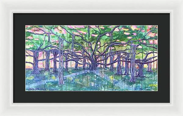 Lahaina Banyan  - Framed Print