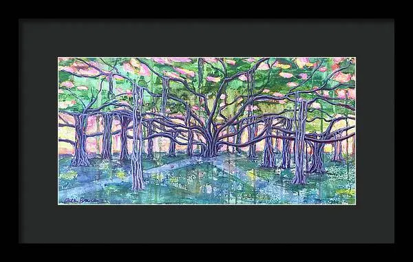 Lahaina Banyan  - Framed Print