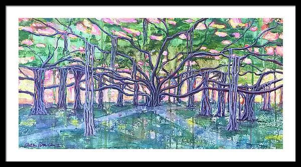Lahaina Banyan  - Framed Print
