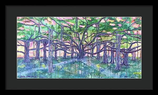 Lahaina Banyan  - Framed Print