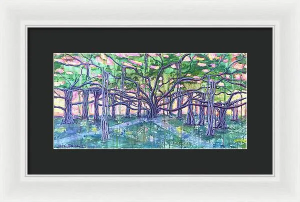 Lahaina Banyan  - Framed Print