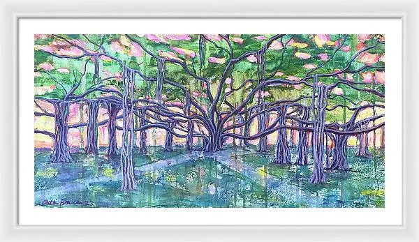 Lahaina Banyan  - Framed Print