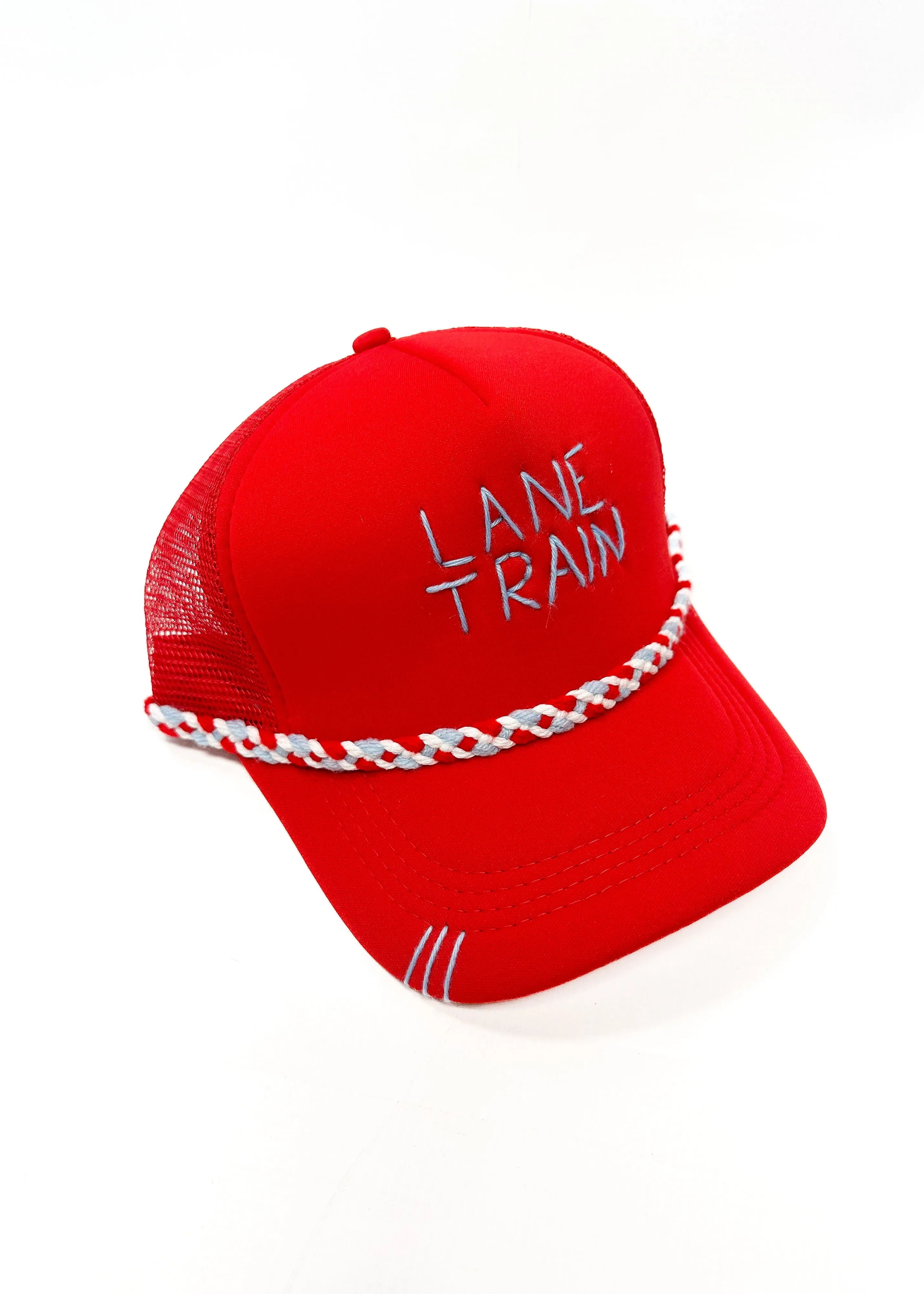 Lane Train Trucker Hat - Red