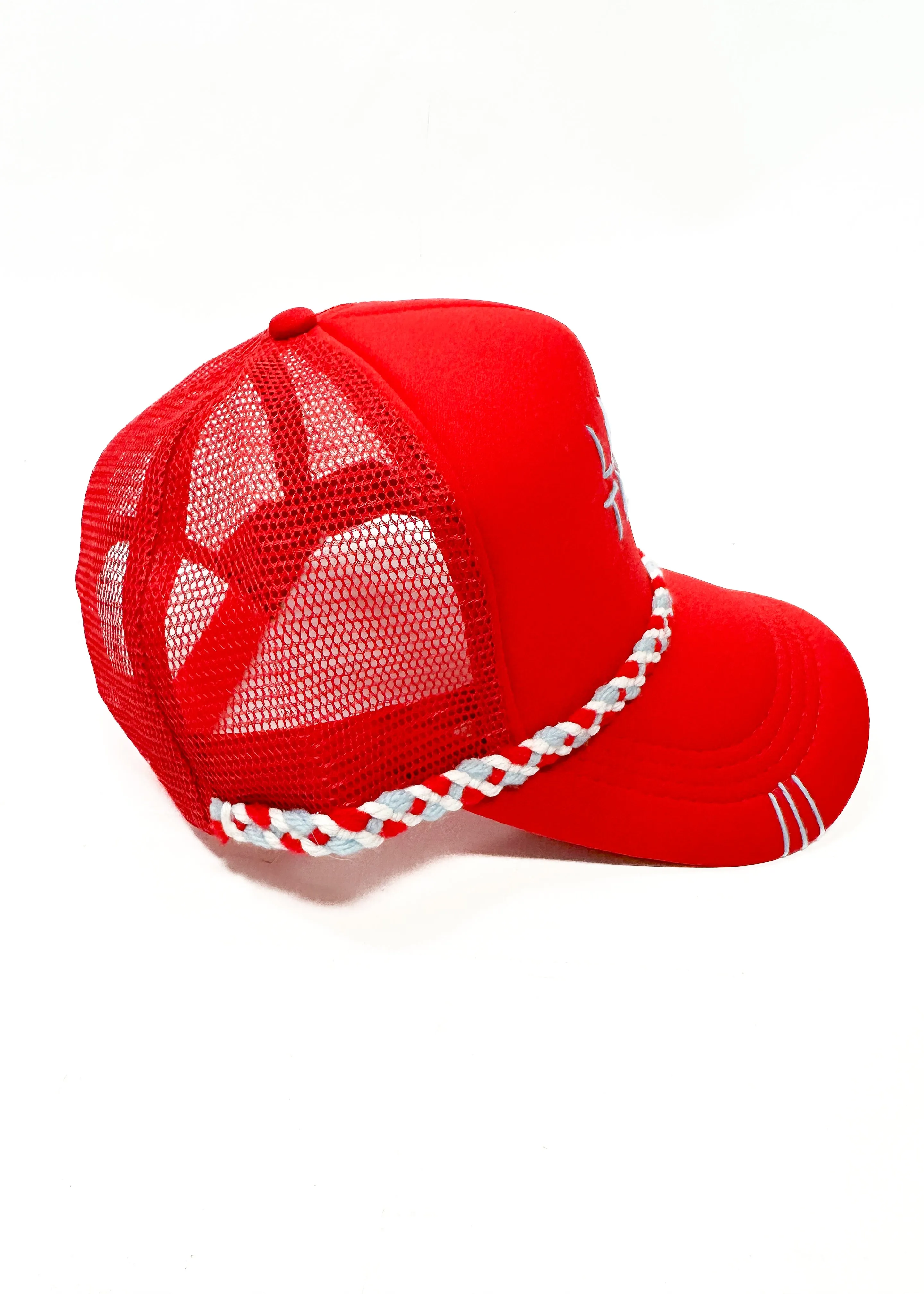 Lane Train Trucker Hat - Red