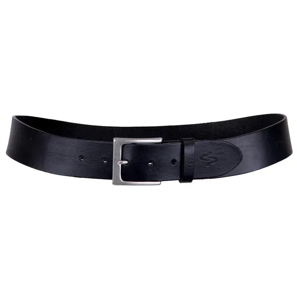 Lato Curved Leather Belt