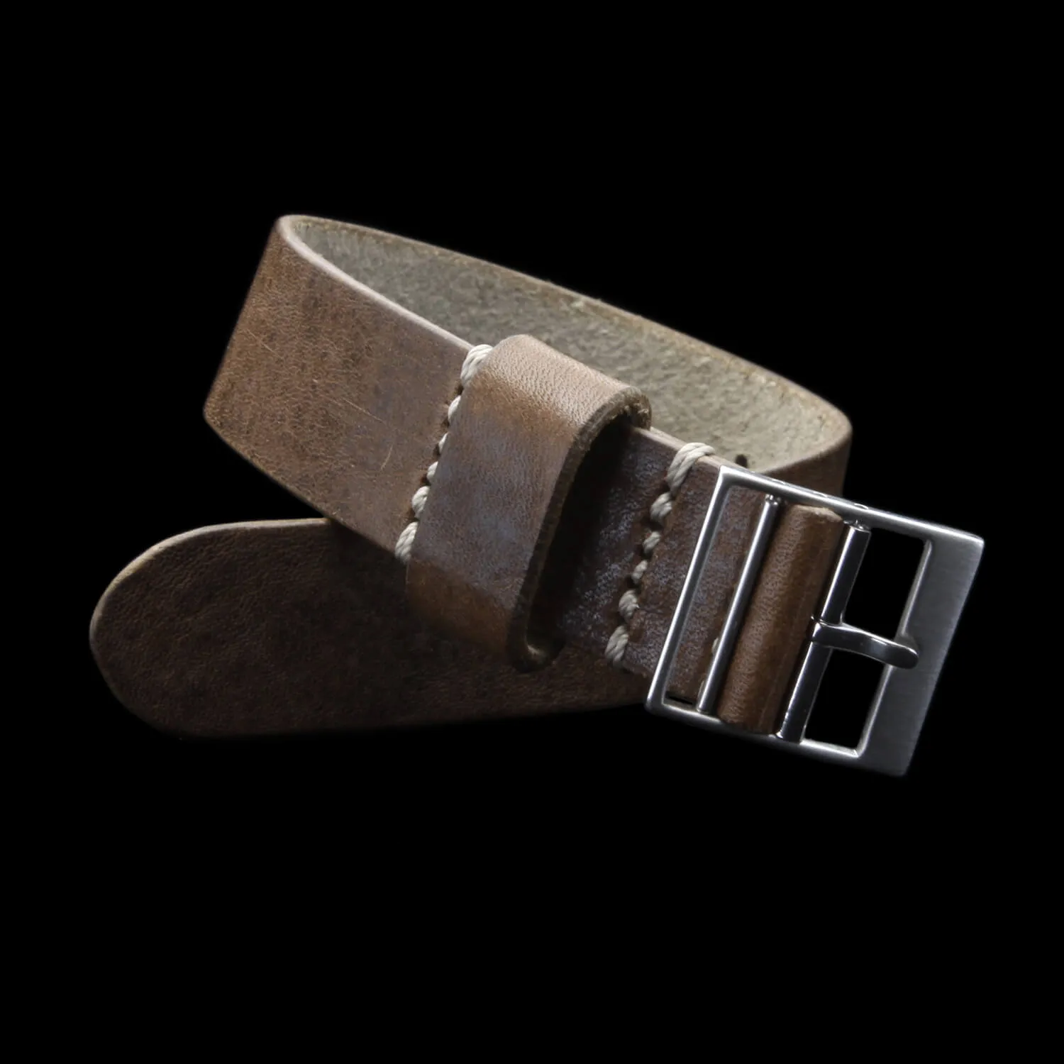 Leather Watch Strap, Classic RAF II Vintage 404