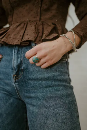 Lenny Ring | Blue Copper Turquoise