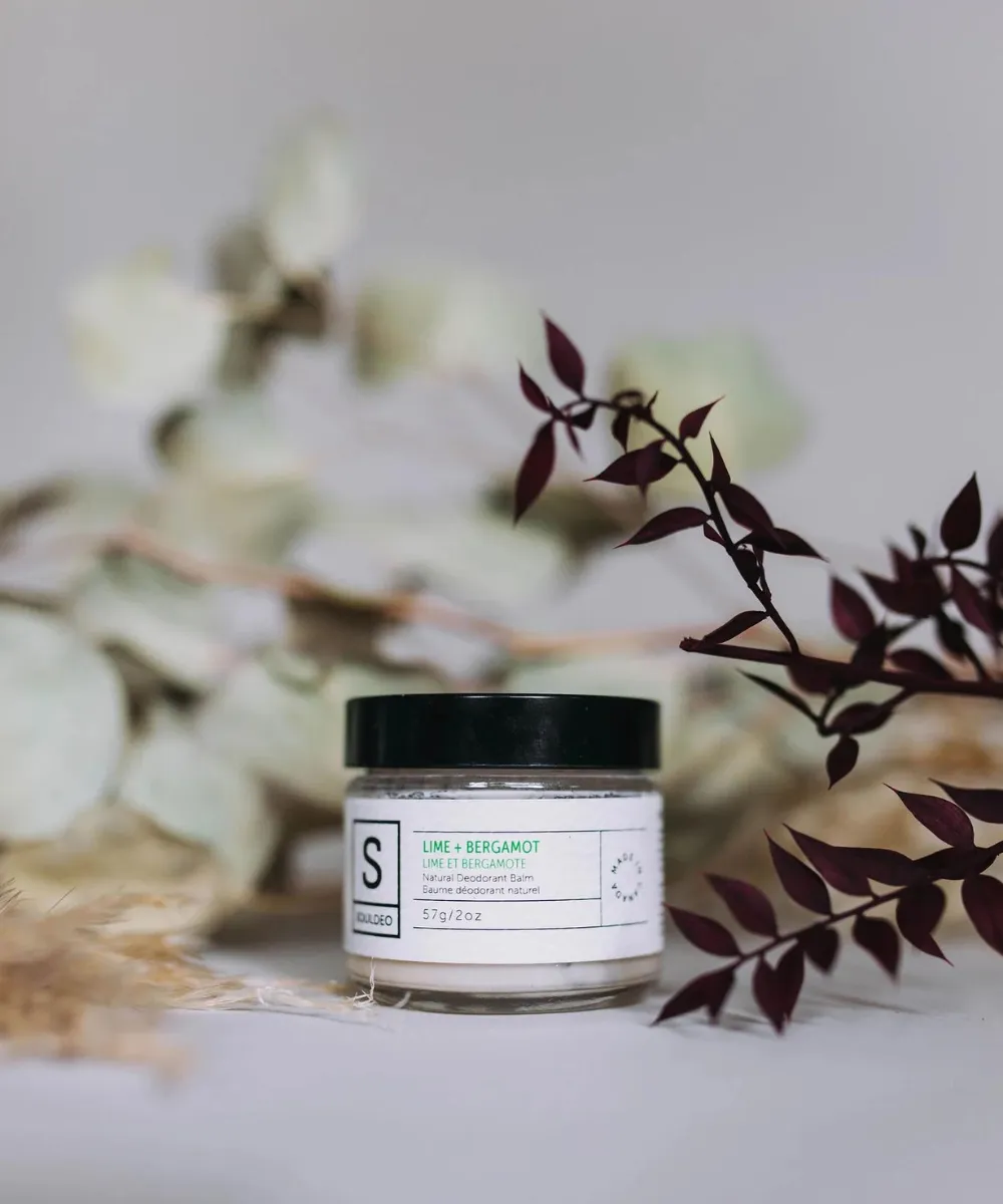 Lime   Bergamot Deodorant Balm