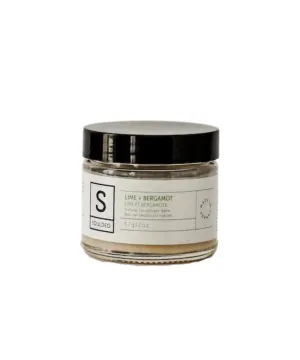 Lime   Bergamot Deodorant Balm