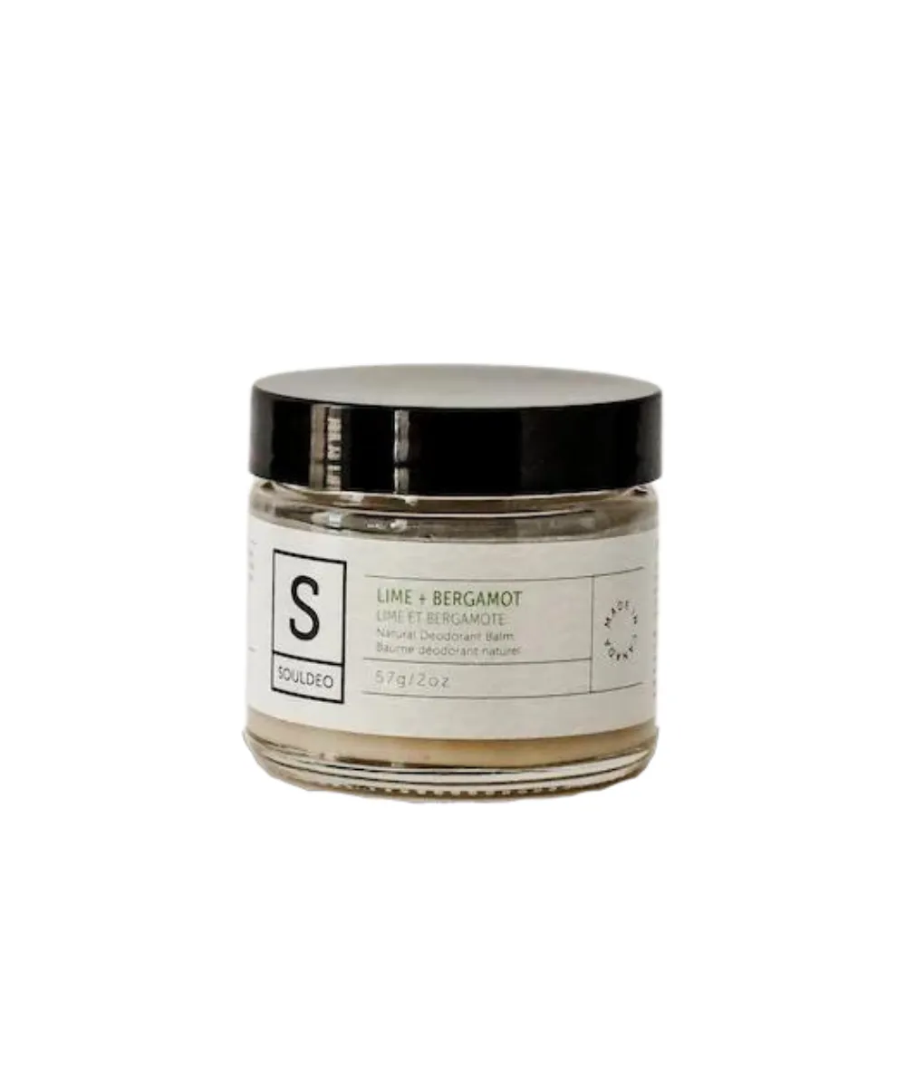 Lime   Bergamot Deodorant Balm