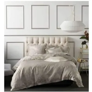 Linen House Grey lian Duvet Cover Set