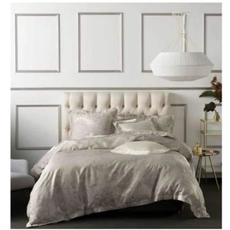 Linen House Grey lian Duvet Cover Set