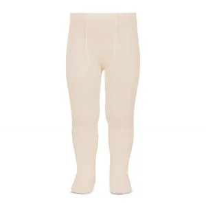 Linen Ribbed Tights