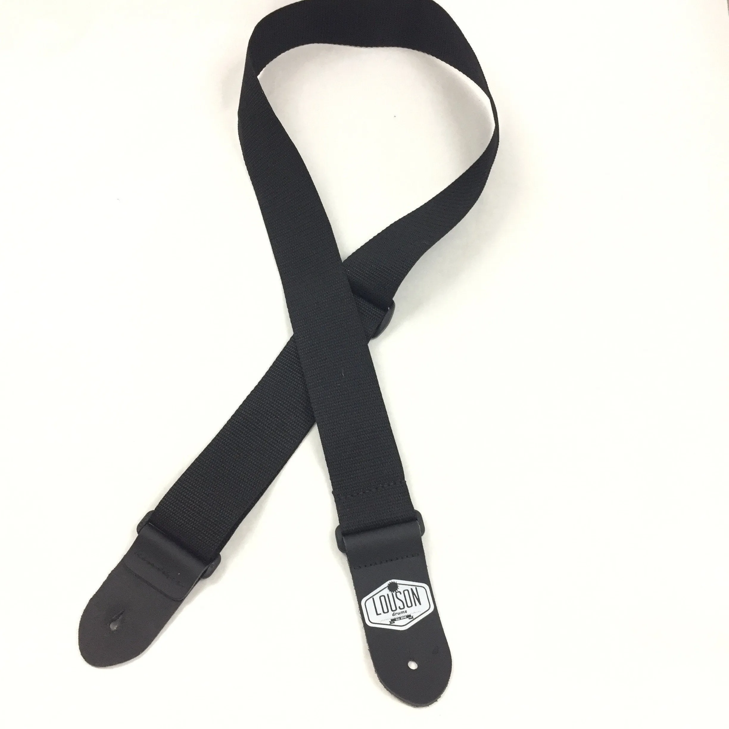 Louson Drums logo guitar strap