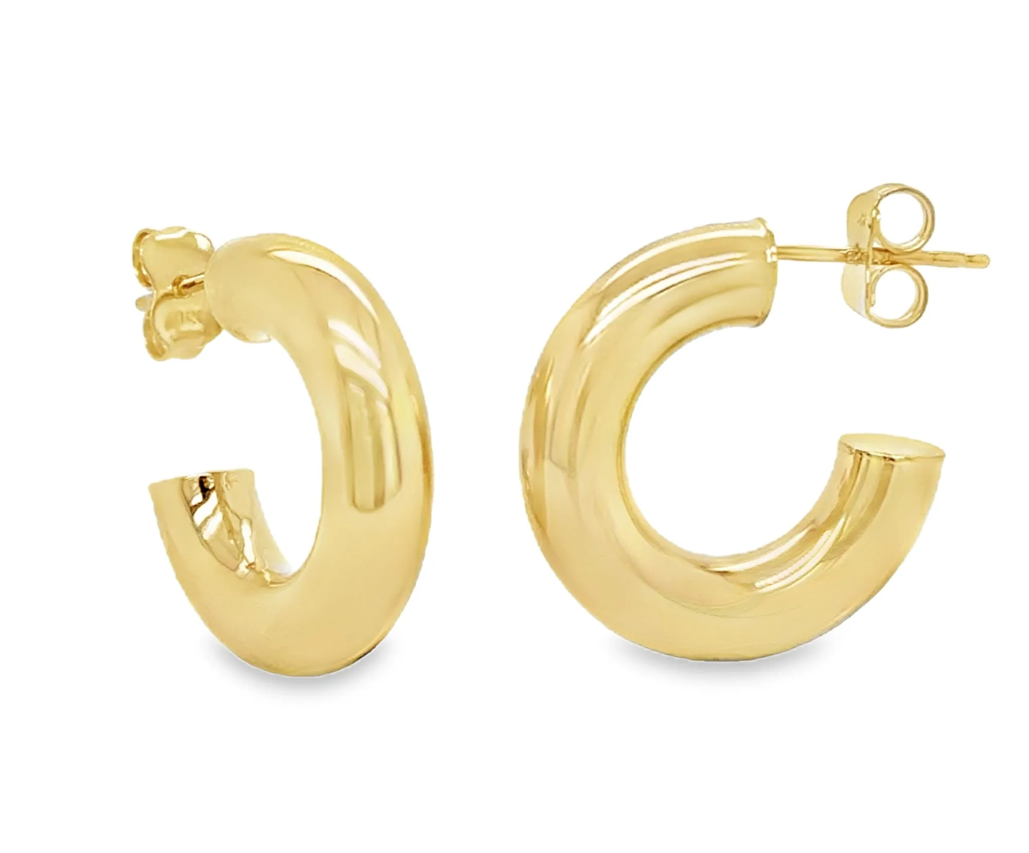 Medium Plain Hoops