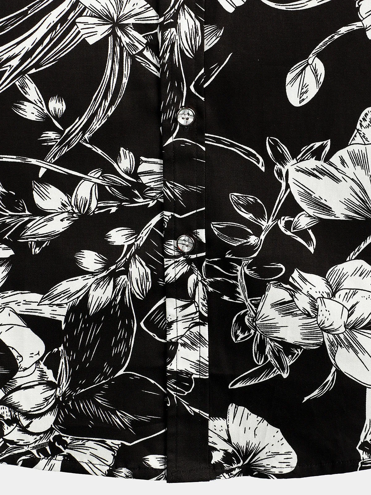 Men's Floral Cotton Tropical Hawaiian Shirt