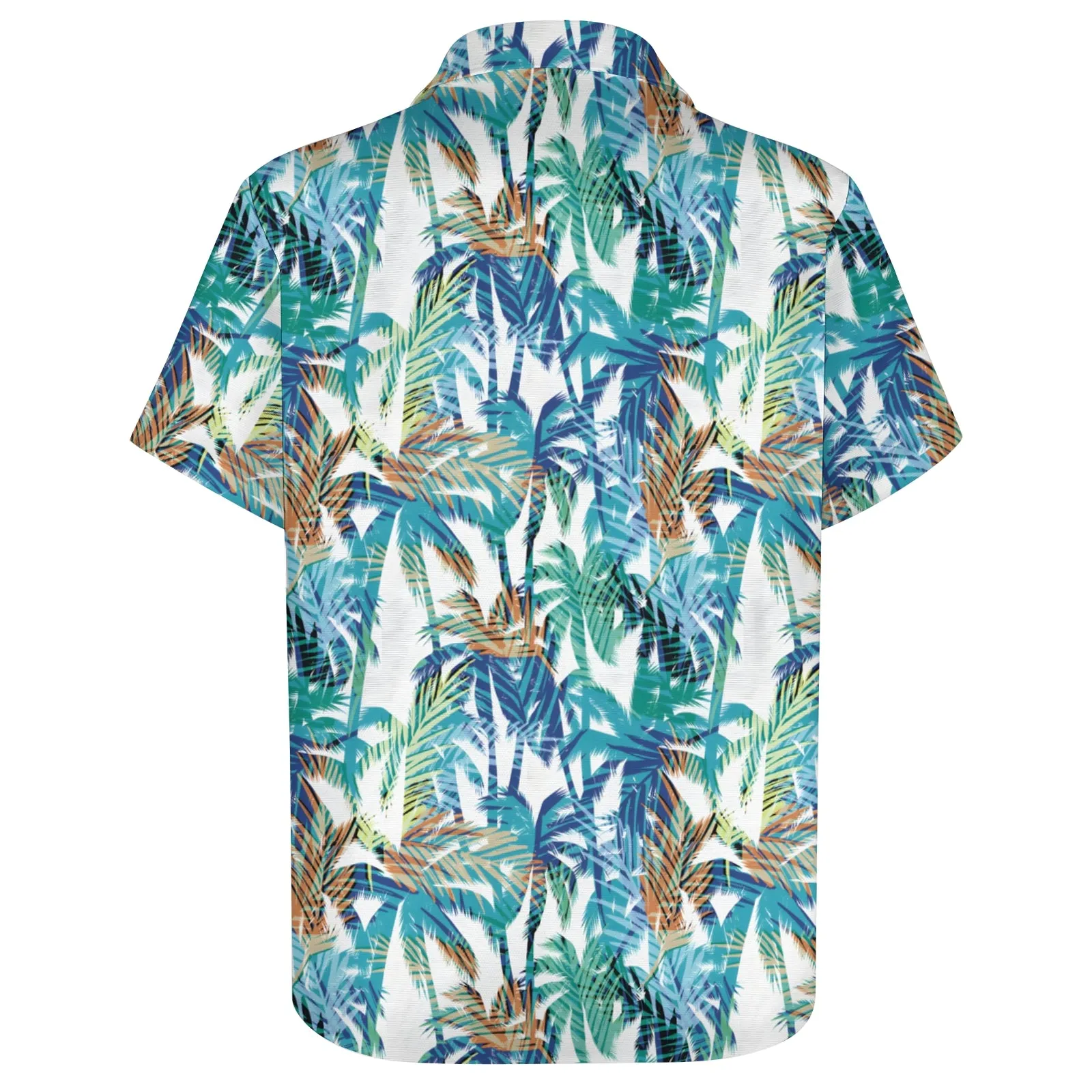 Men's Hawaiian Casual Short Sleeve Shirt 2403000915