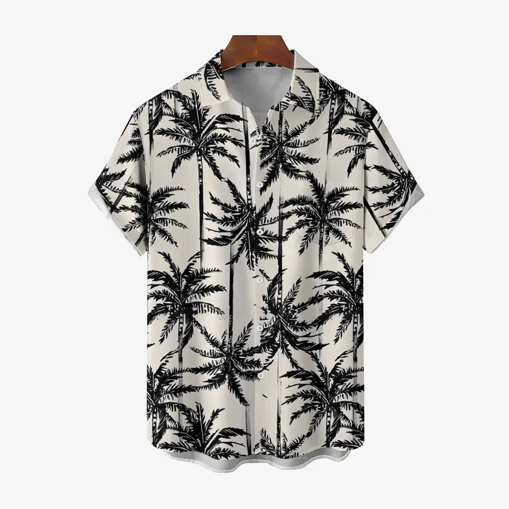 Men's Hawaiian Casual Short Sleeve Shirt 2404001614