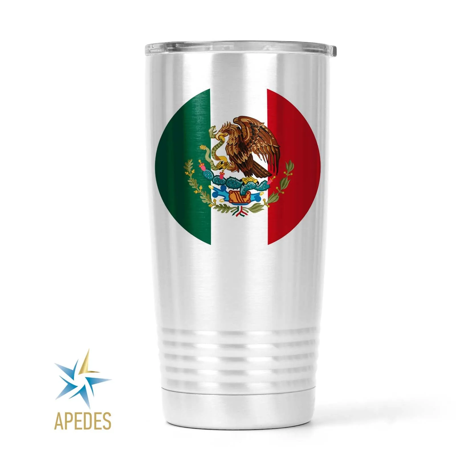 Mexico Flag Stainless Steel Tumbler 20 OZ