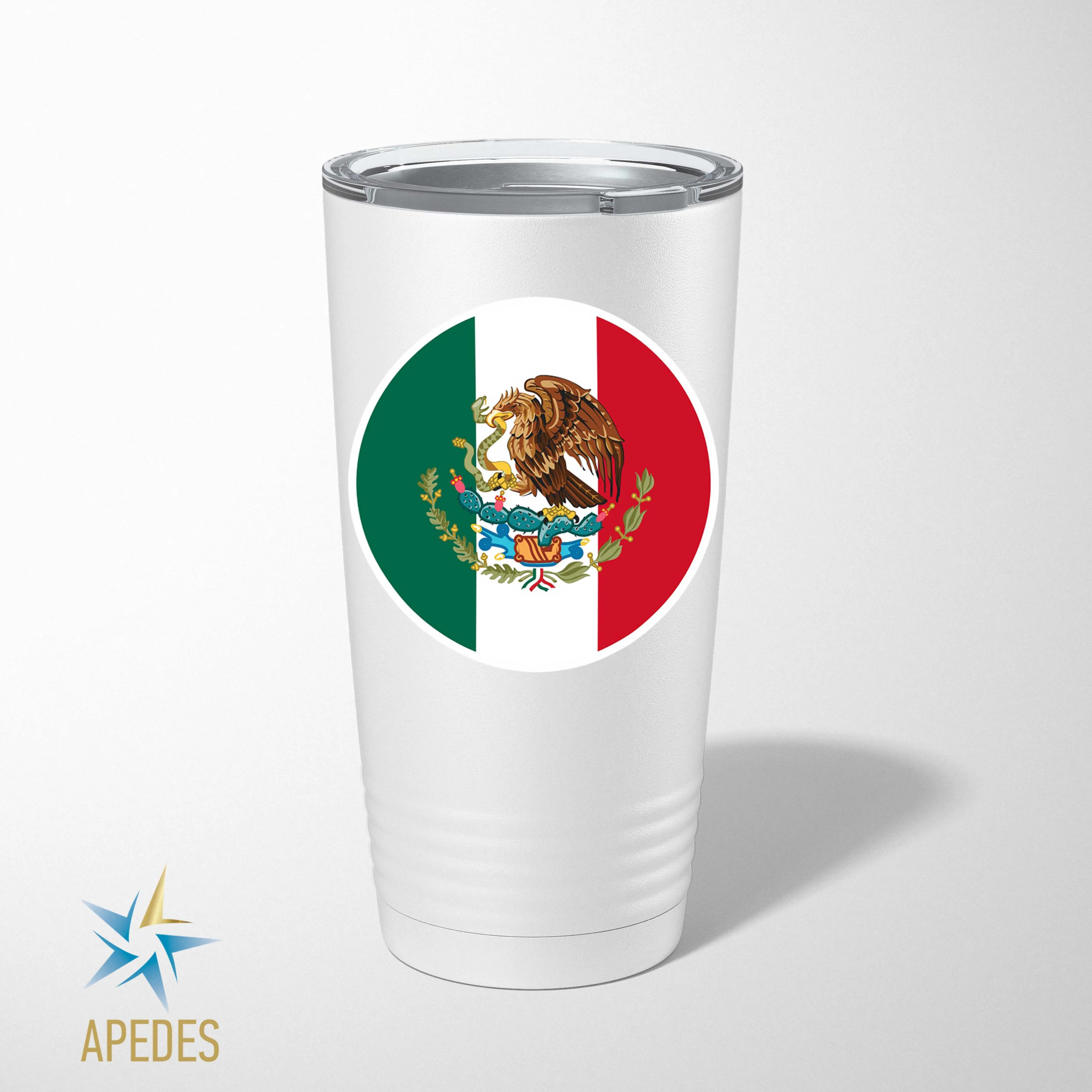 Mexico Flag Stainless Steel Tumbler 20 OZ