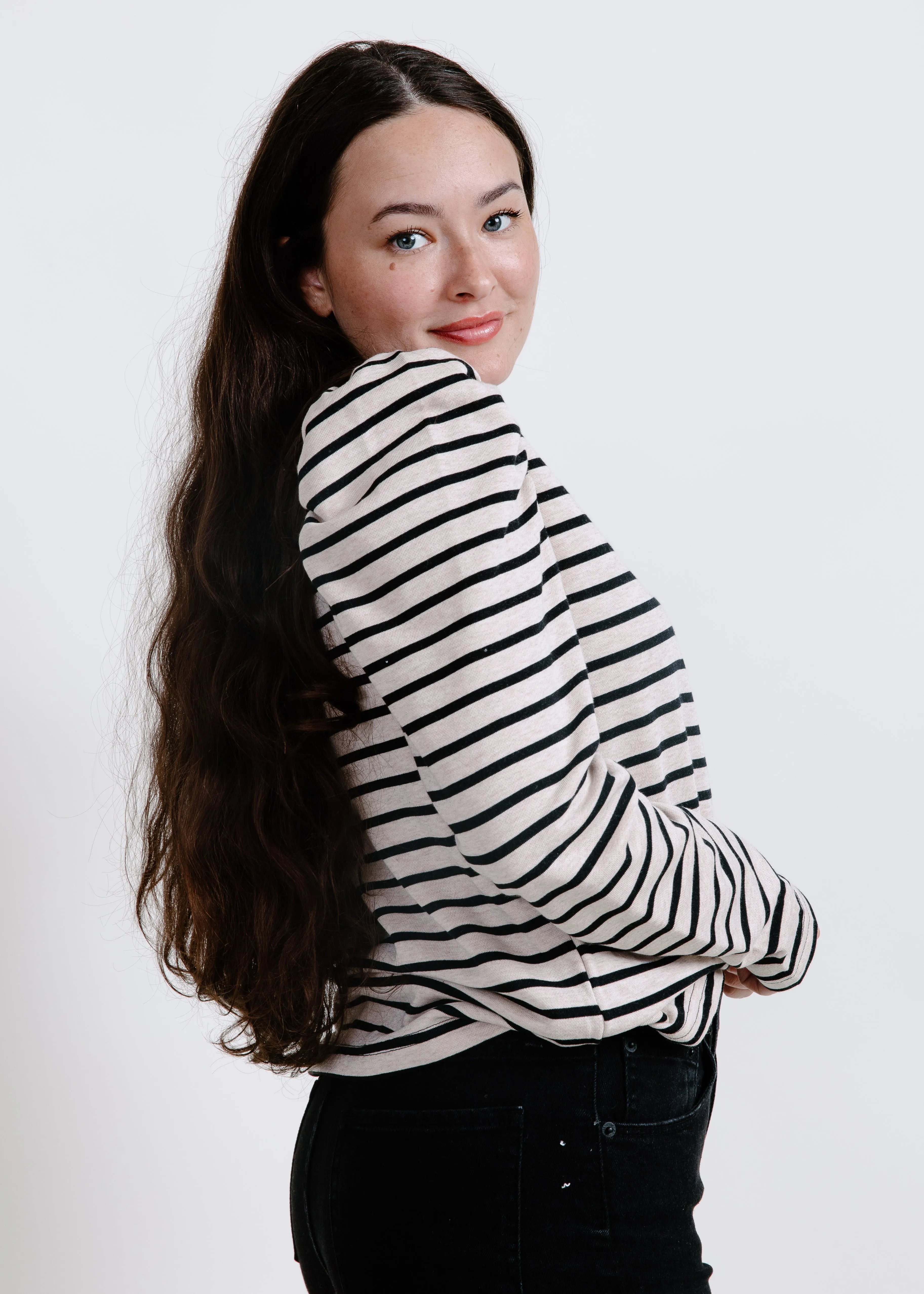 Millie Long Sleeve Striped Top