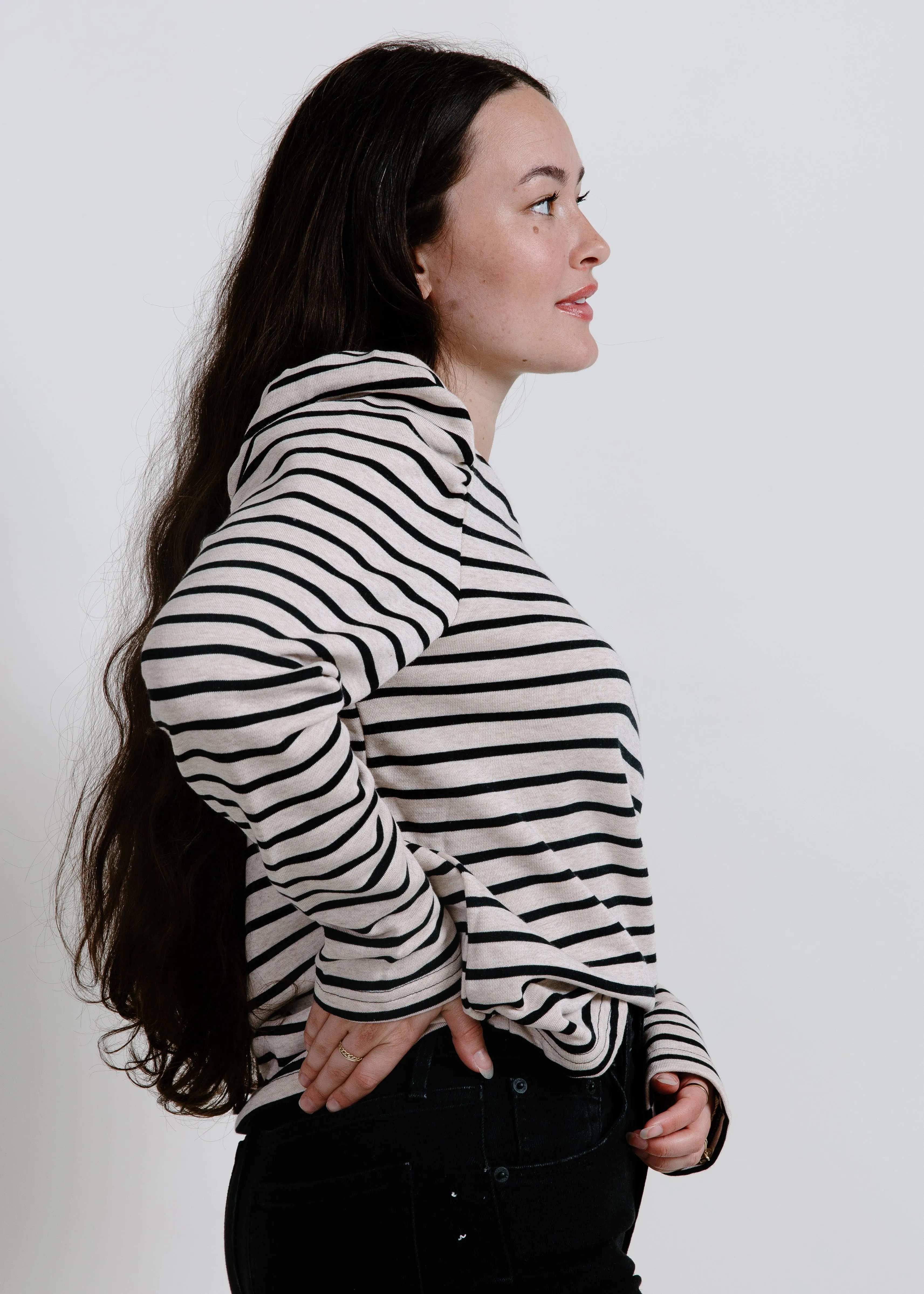 Millie Long Sleeve Striped Top