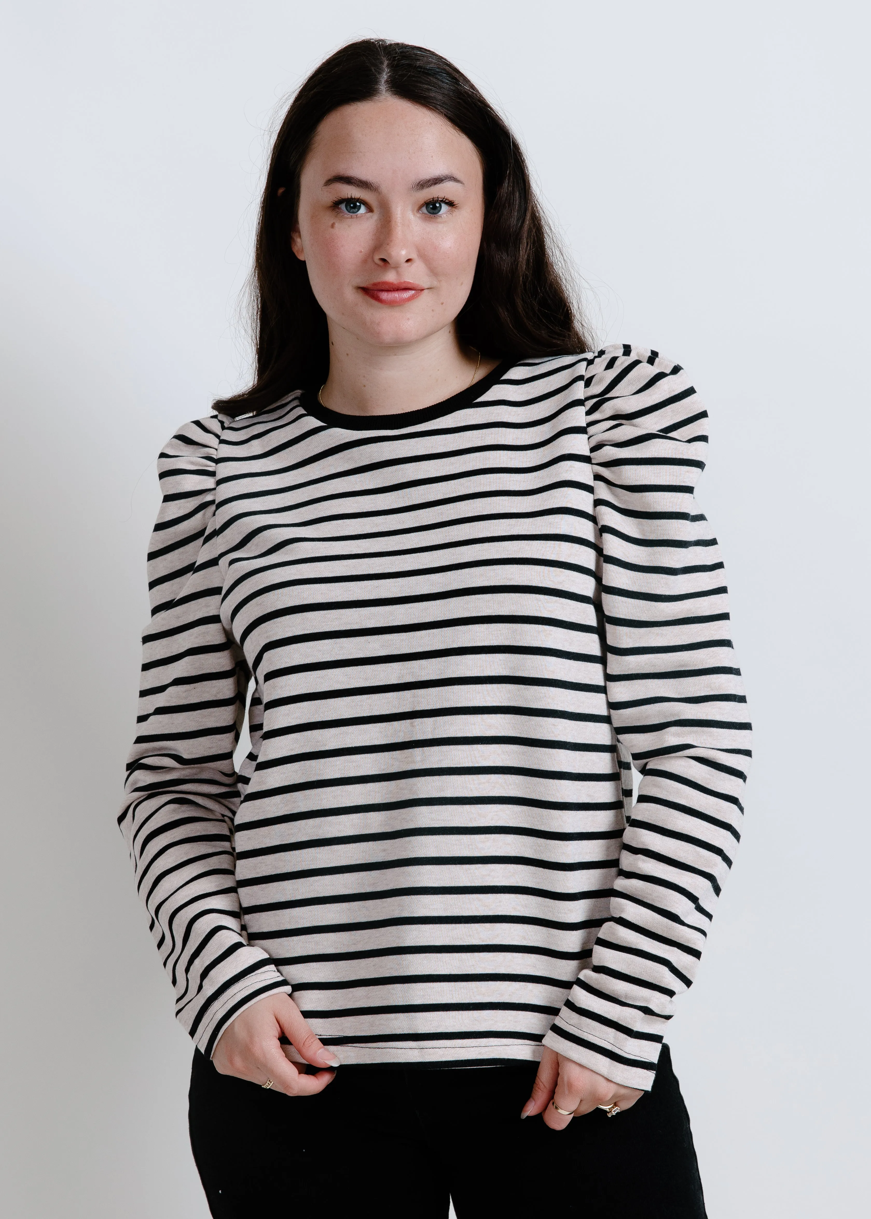 Millie Long Sleeve Striped Top