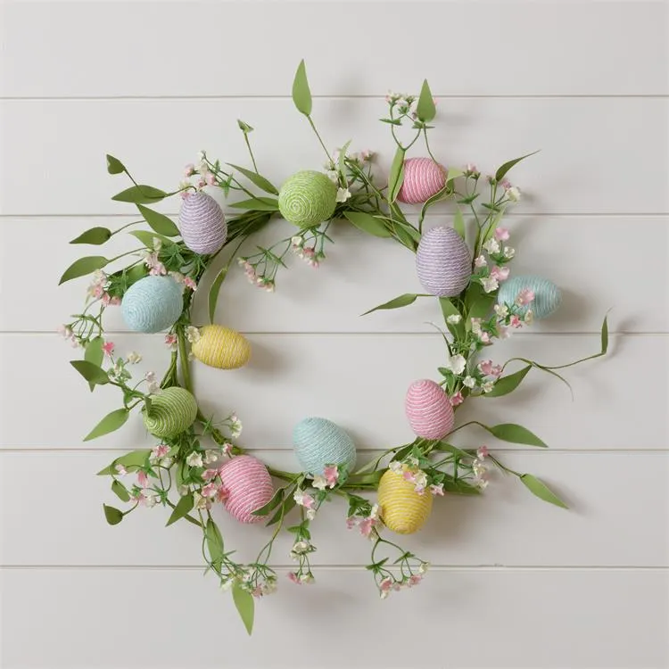 Mini Flowers And Striped Eggs Floral Collection
