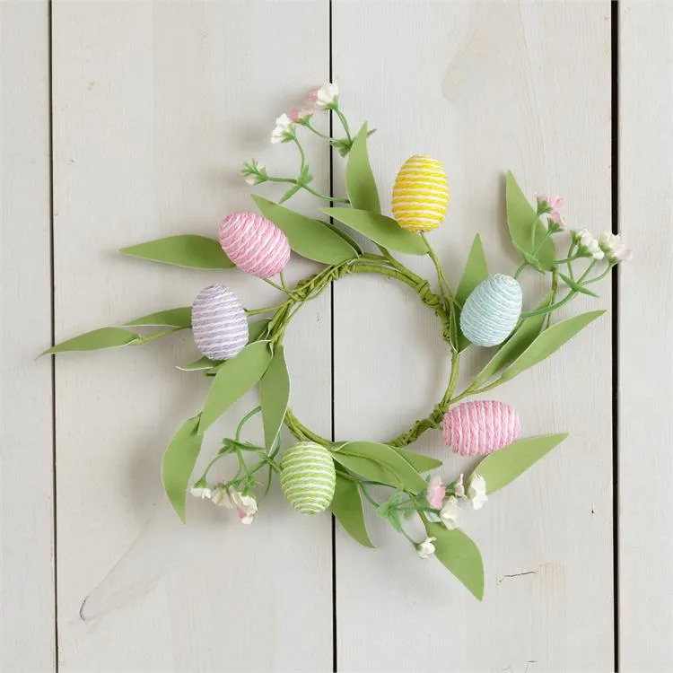 Mini Flowers And Striped Eggs Floral Collection