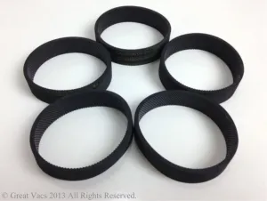 NEW 5 pack of TREADED Kirby Upright Vacuum Belts Fits ALL MODELS