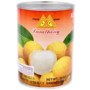 New Lamthong King Longan in Heavy Syrup 565g