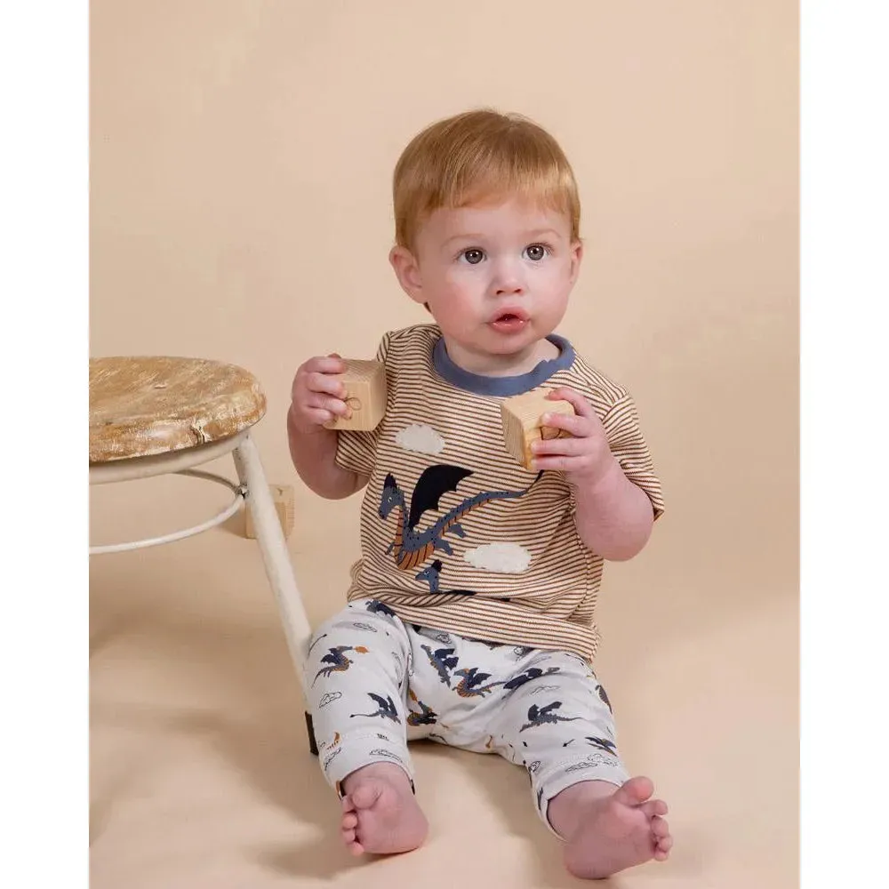 Nino Stripe Dragon Tee