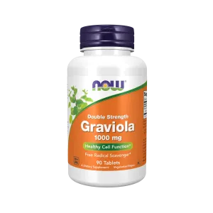 NOW Foods Graviola Double Strength 1000mg