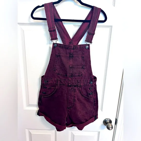 NWOT Free People, We The Free Ziggy Shortalls, X-Small