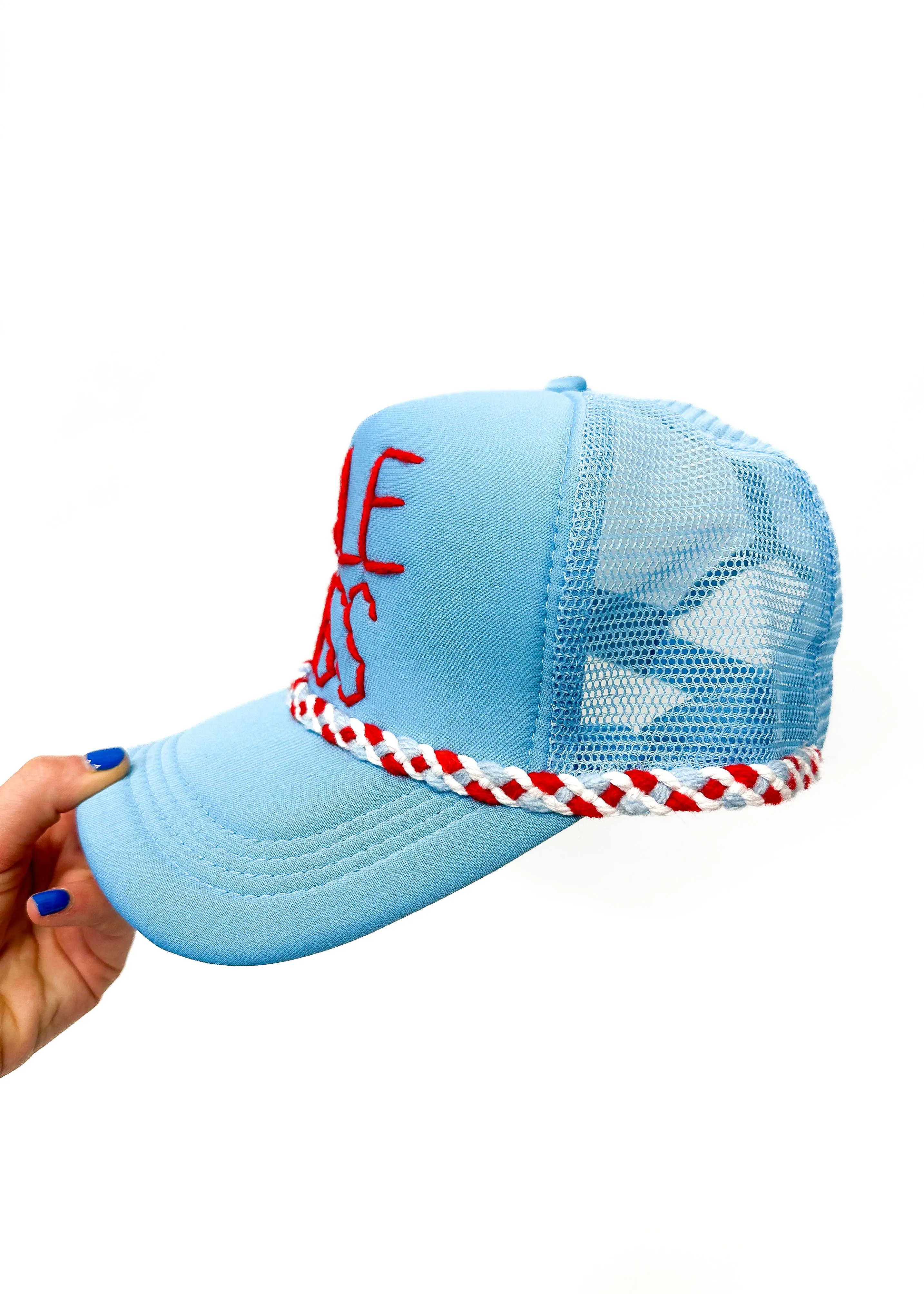 Ole Miss Trucker Hat - Blue