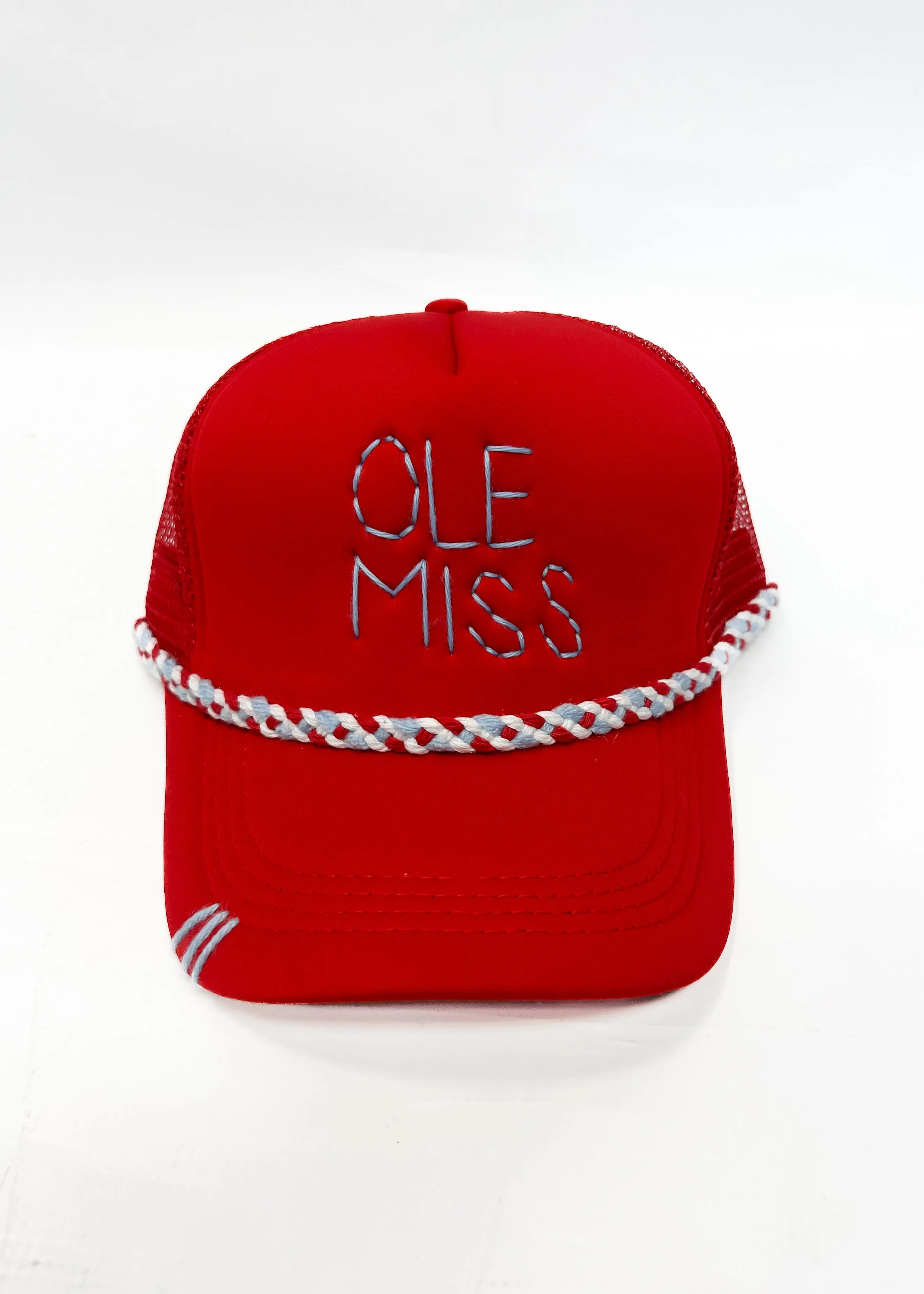 Ole Miss Trucker Hat - Red