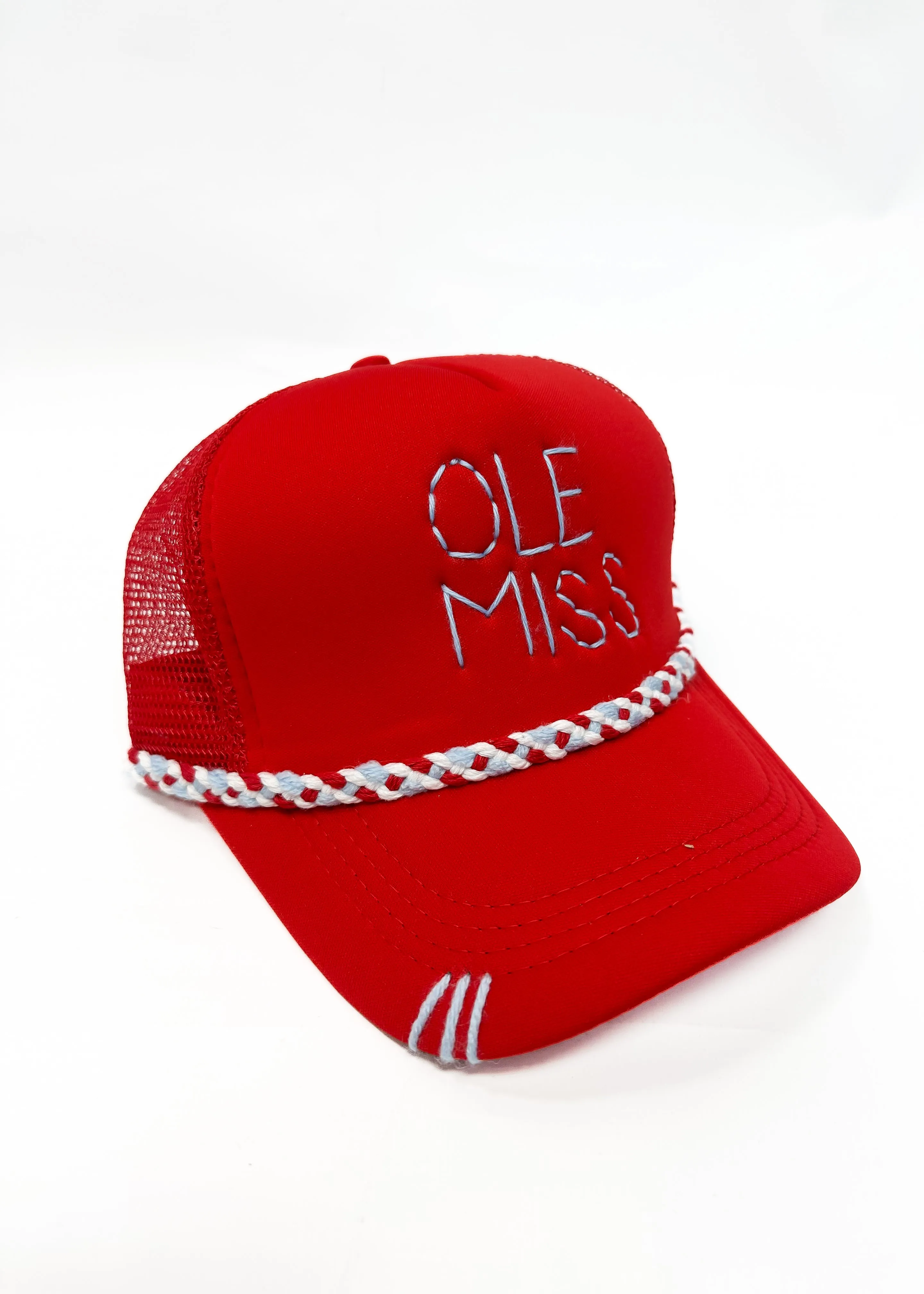 Ole Miss Trucker Hat - Red