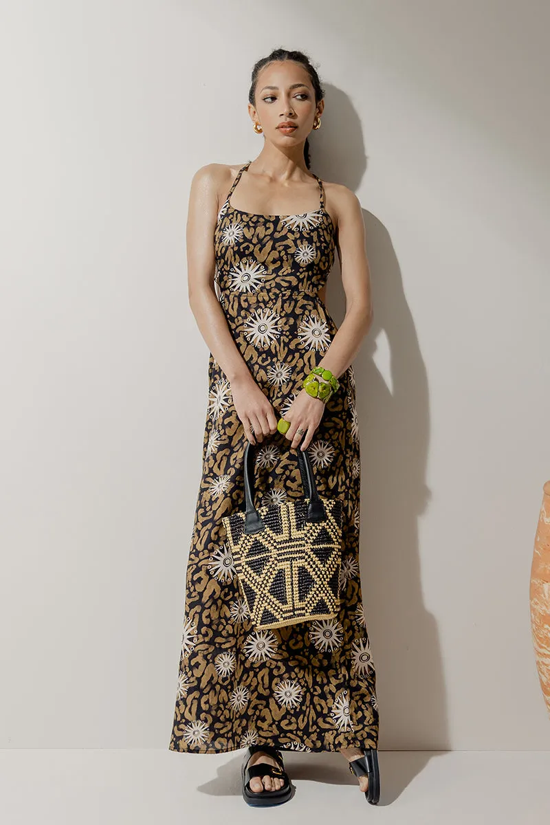 Open Back Long Dress
