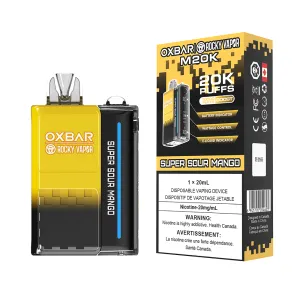 OXBAR x Rocky Vapor M20K - Super Sour Mango Disposable Vape