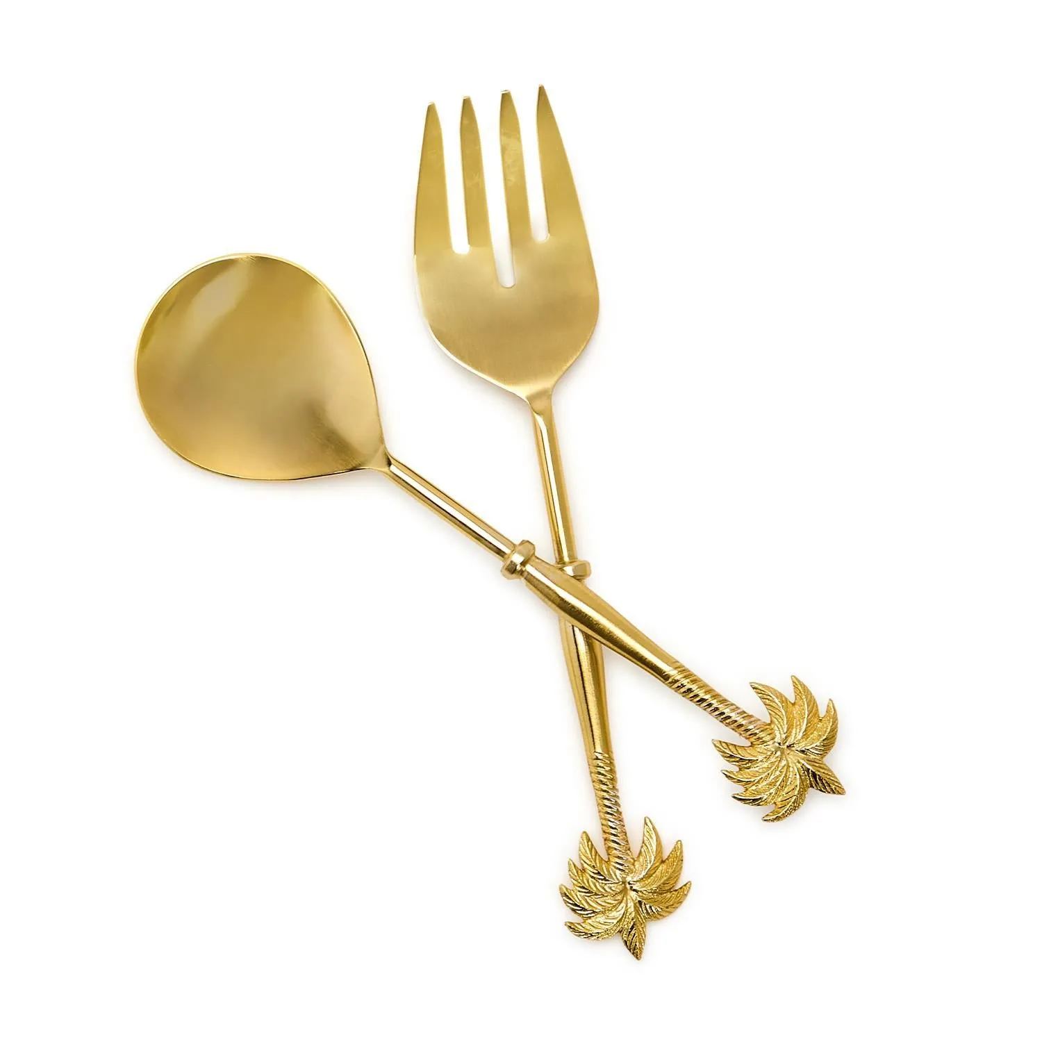 Palm Tree Servers Set of 2 in Gift Box