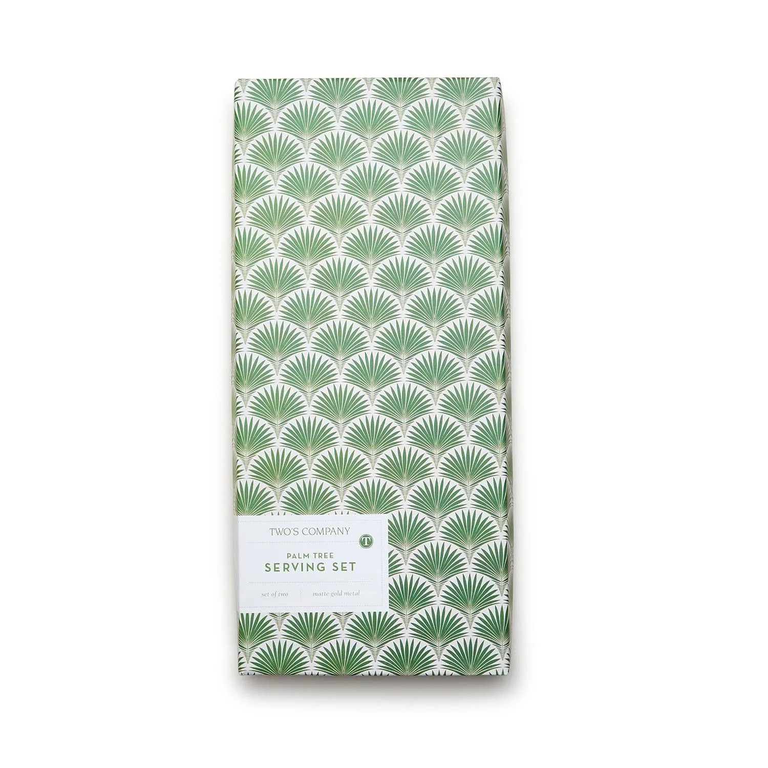 Palm Tree Servers Set of 2 in Gift Box