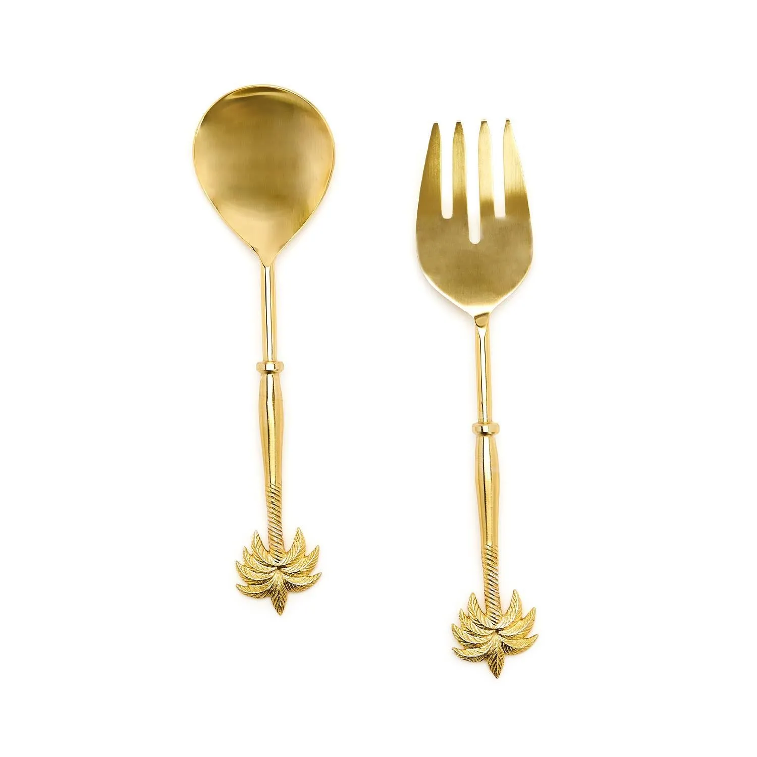 Palm Tree Servers Set of 2 in Gift Box
